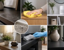 Пыль на мебели и как замедлить её накопление