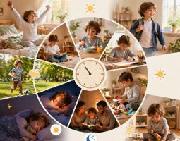 Режим дня ребёнка без жёстких правил