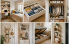 Организация хранения в маленькой комнате
