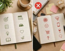 Что записывать в ежедневник, чтобы он помогал