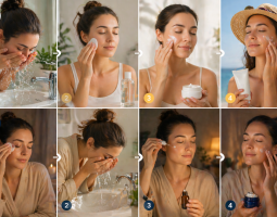 Простая схема ухода утром и вечером без лишнего