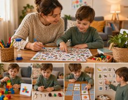 Как развить внимание ребёнка дома через простые игры