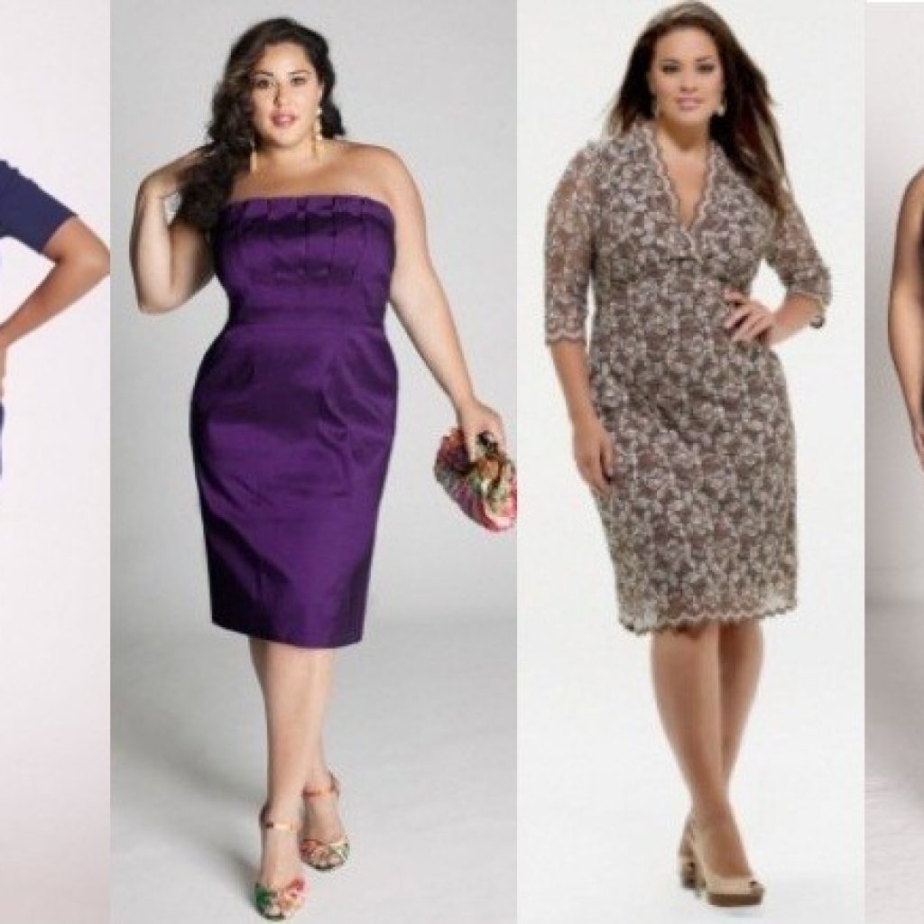 Платья для полных девушек