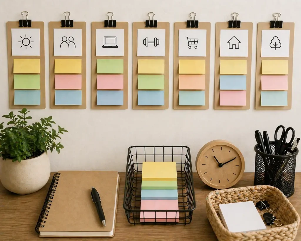 Простая система дел на неделю